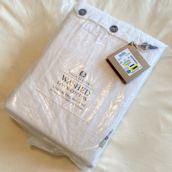 SOLD! Brand New King Cotton Duvet Set - Picture 1 of 3